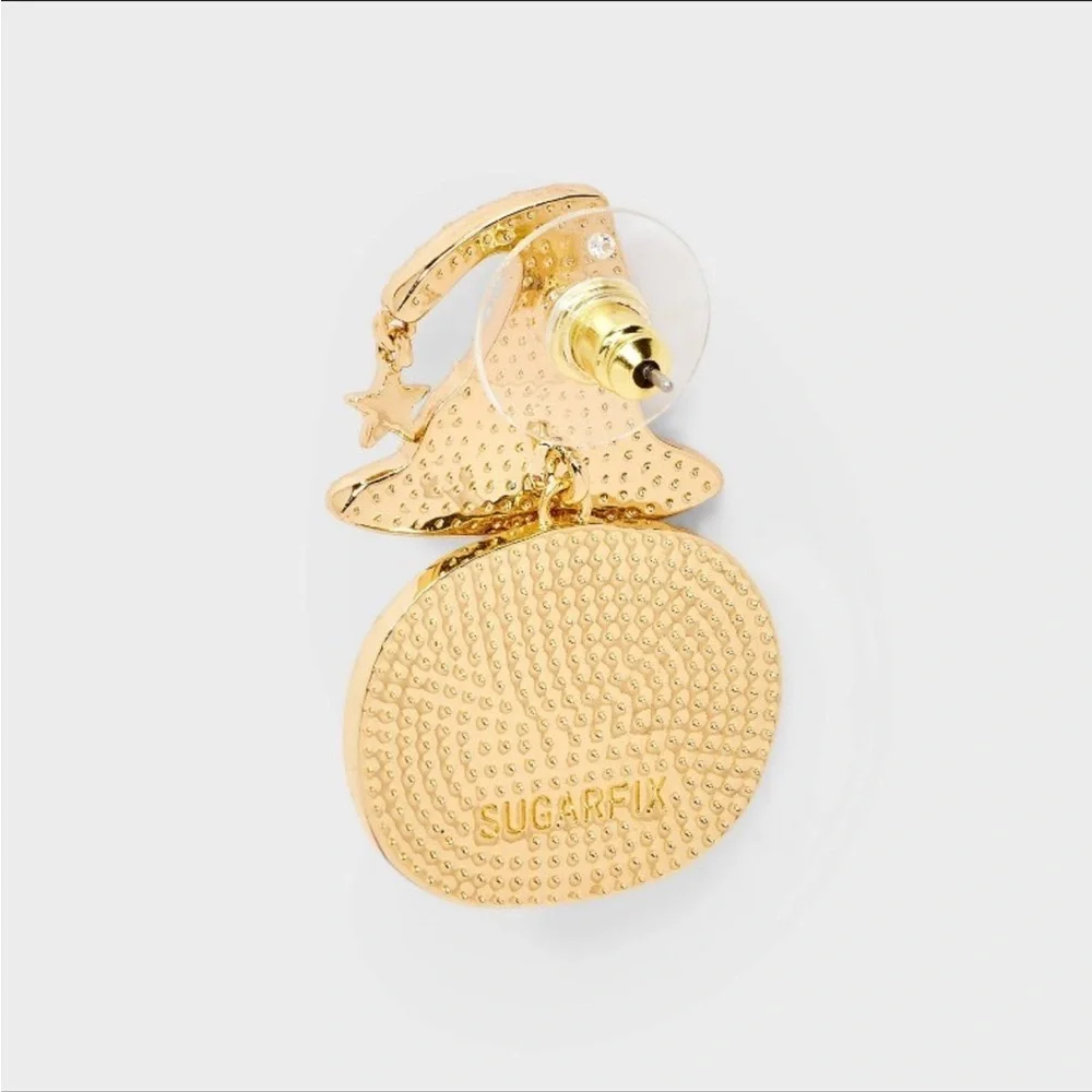 Sugarfix by BaubleBar Wicked Cute pumpkin earrings NWT